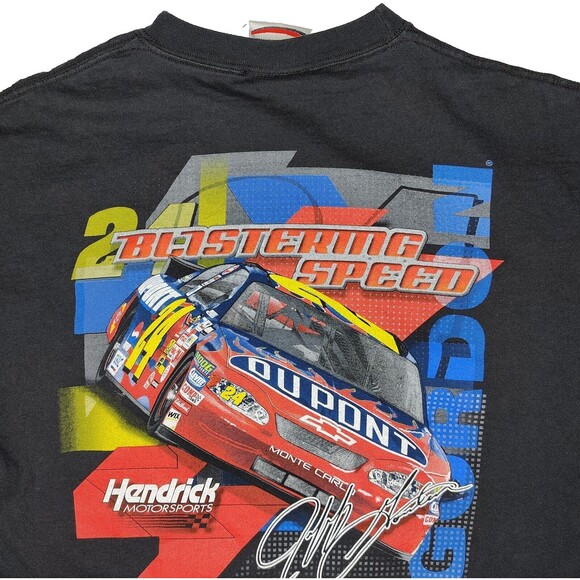 Vintage Chase Authentics Jeff Gordon NASCAR Racing 2004 T Shirt Tee Size Medium - Picture 1 of 11